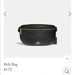 Coach Belt Bag